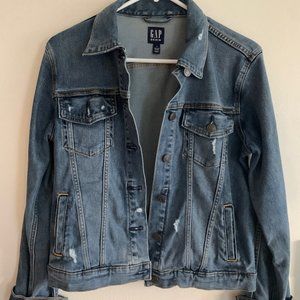 Gap denim jean jacket size small